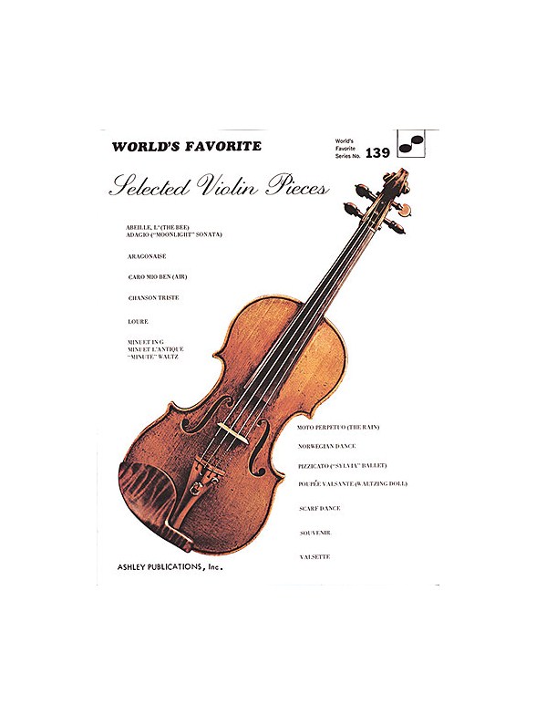 Selected Violin Pieces: (WFS 139)