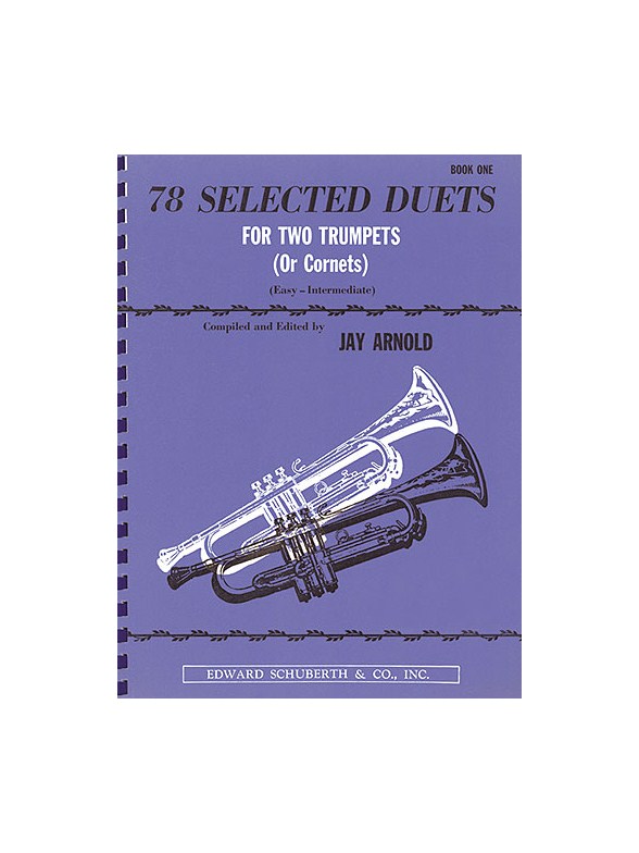 78 Selected Duets For Two Trumpets - Book 1