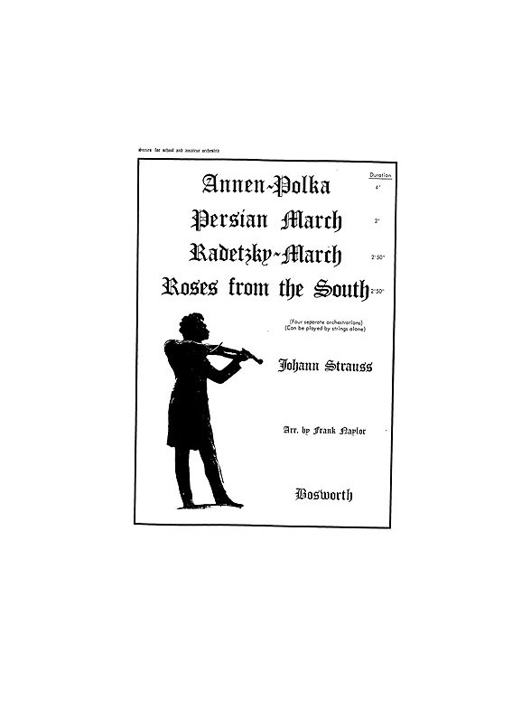 Johann Strauss II: Thunder And Lightning Polka Op.324 (Score And Parts)