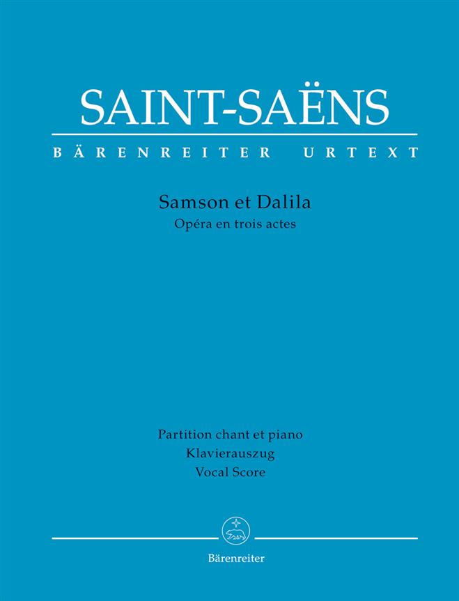 Samson et Dalila : Oper in drei Akten