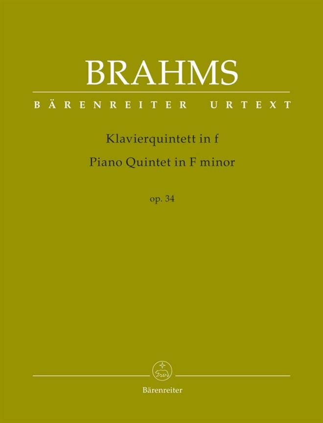 Piano Quintet in F minor op. 34
