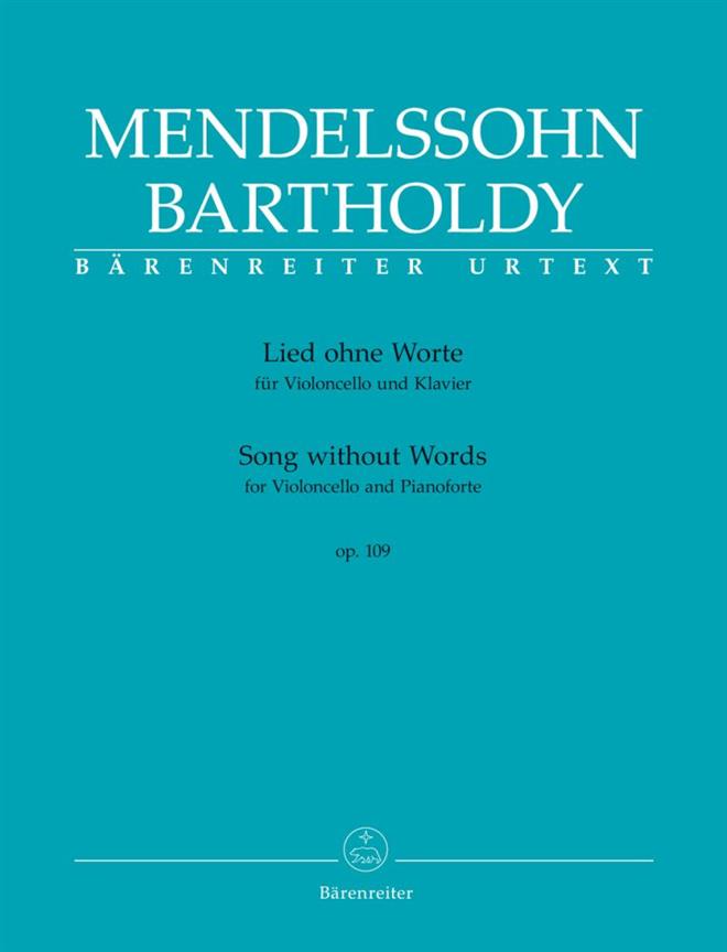 Song Without Words : Op. 109