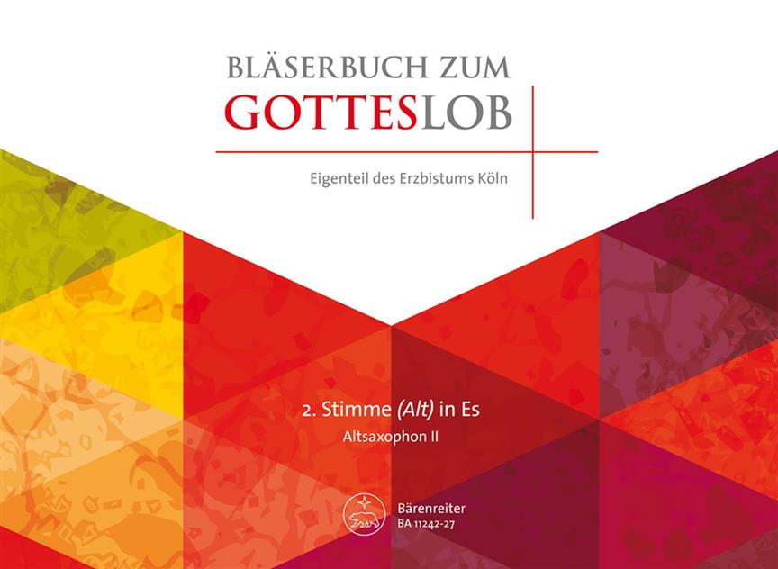 Bläserbuch zum Gotteslob : Eigenteil des Erzbistums Köln