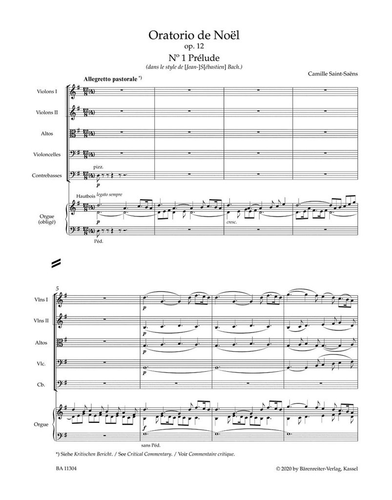 Oratorio de Noël op. 12