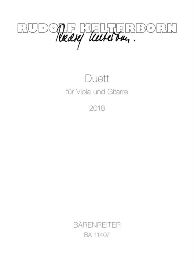 Duett Für Viola und Gitarre