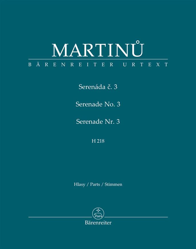 Serenade no. 3 H 218