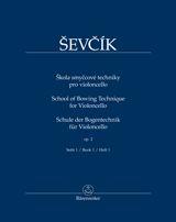 School of Bowing Technique for Violoncello op. 2/1 : Book 1