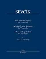 School of Bowing Technique for Violoncello op. 2/2 : Book 2