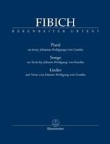 Songs on Texts by Johann Wolfgang von Goethe
