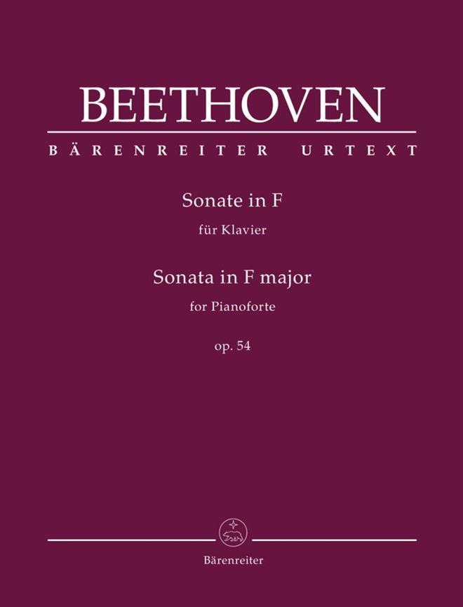 Sonata In F Major Op. 54