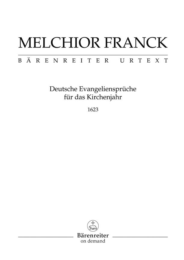 Deutsche Evangeliensprueche fuer das Kirchenjahr
