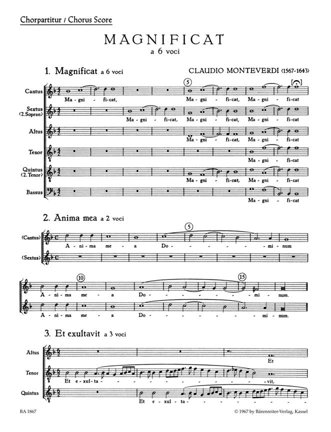Magnificat : Lobgesang der Maria