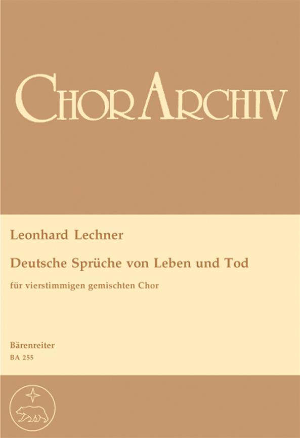 Deutsche Sprueche von Leben und Tod