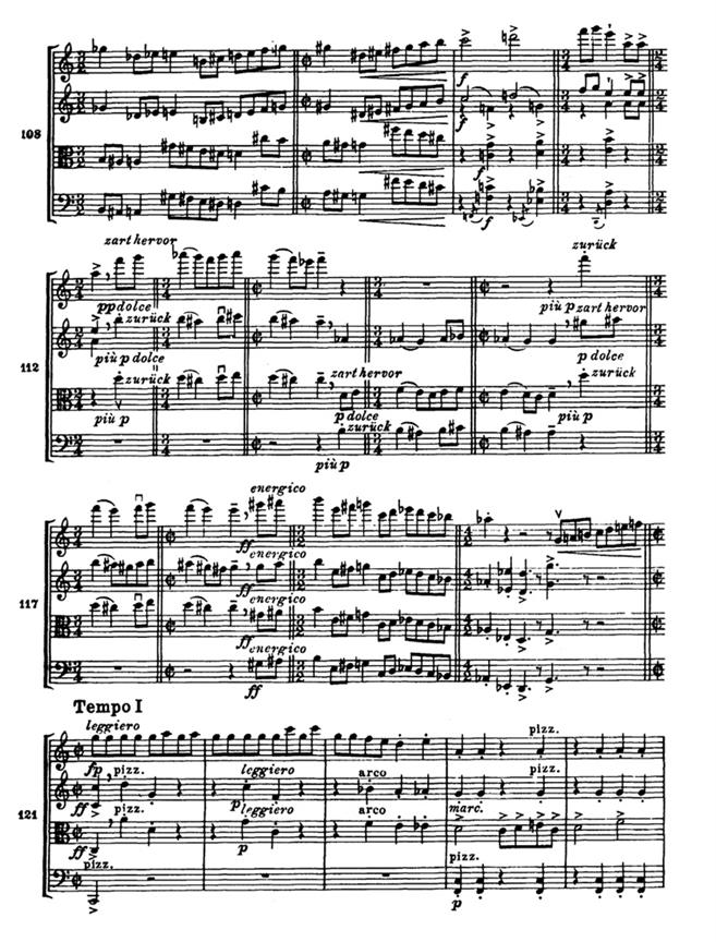 String Quartet - Distler, Hugo