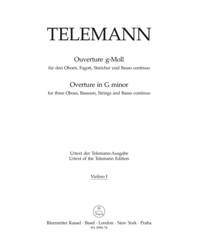 Ouverture - Telemann, Georg Philipp