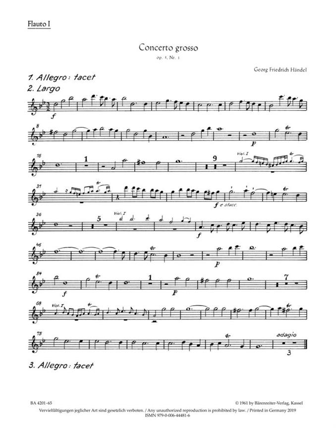 Concerto grosso - Händel, Georg Friedrich