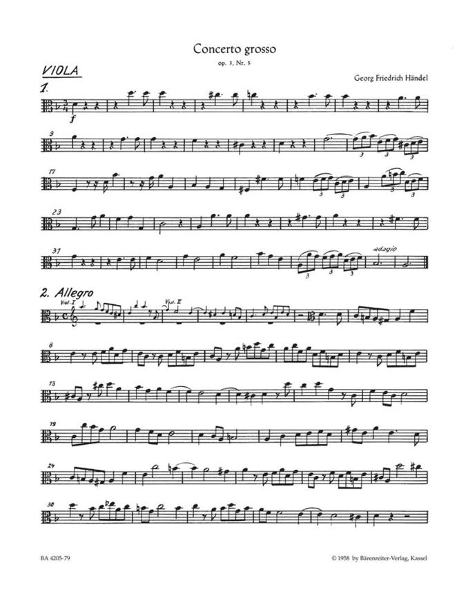 Concerto grosso - Händel, Georg Friedrich