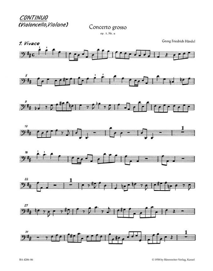 Concerto grosso - Händel, Georg Friedrich