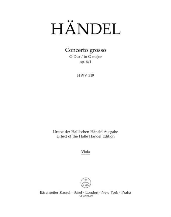 Concerto grosso - Händel, Georg Friedrich