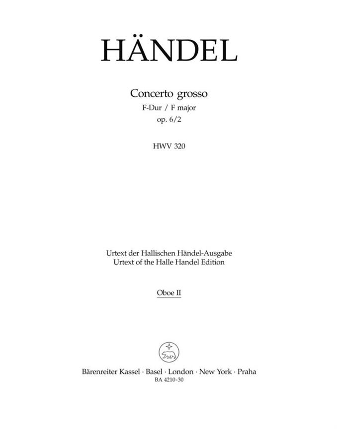 Concerto grosso - Händel, Georg Friedrich