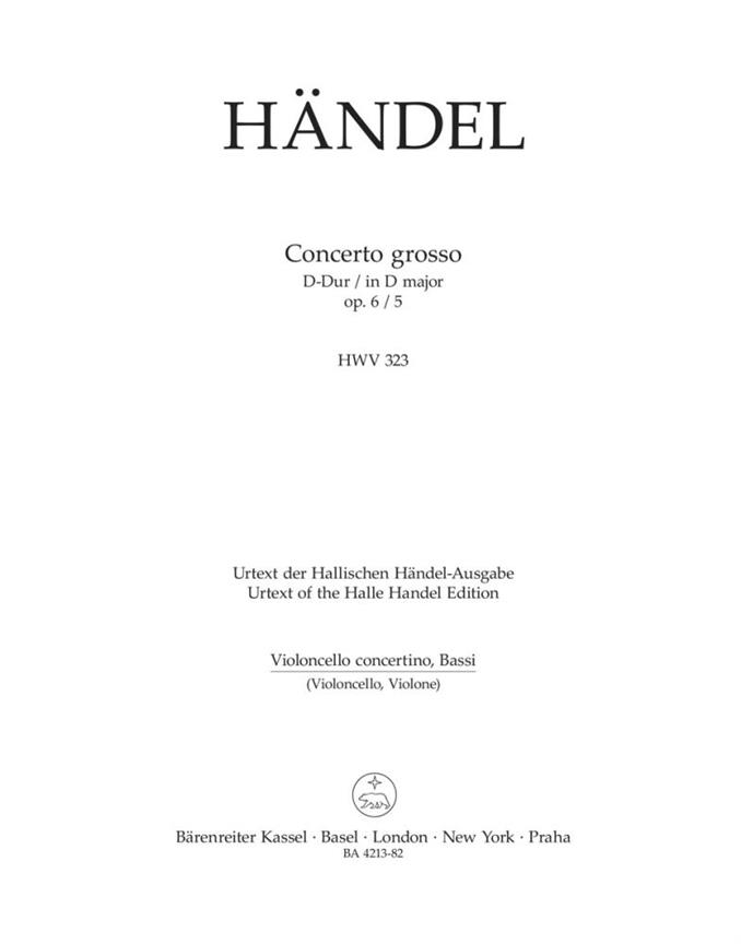 Concerto grosso - Händel, Georg Friedrich