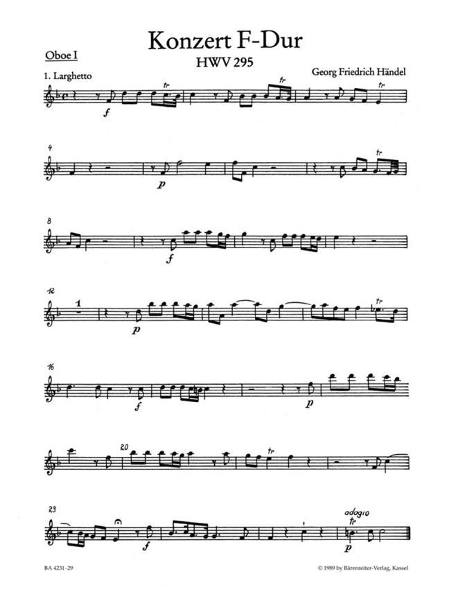 Concerto - Händel, Georg Friedrich
