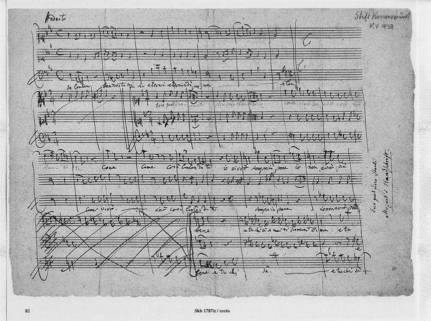 Skizzen - Mozart, Wolfgang Amadeus
