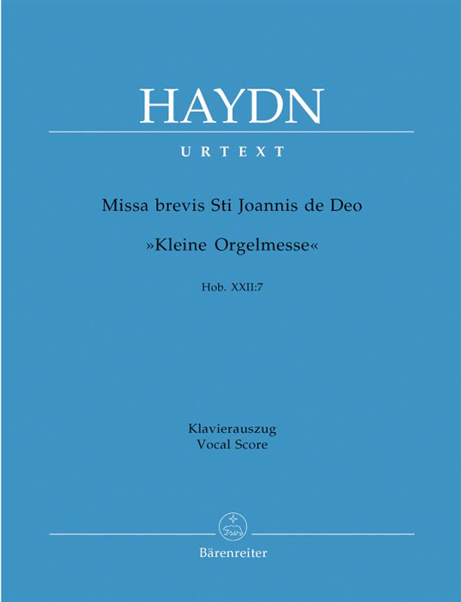 Missa Brevis Sancti Joannis De Deo : Kleine orgelmesse