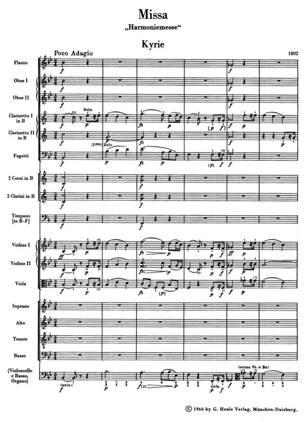 Missa - Haydn, Joseph