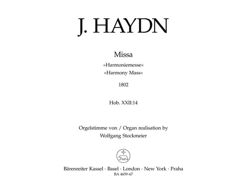 Missa - Haydn, Joseph