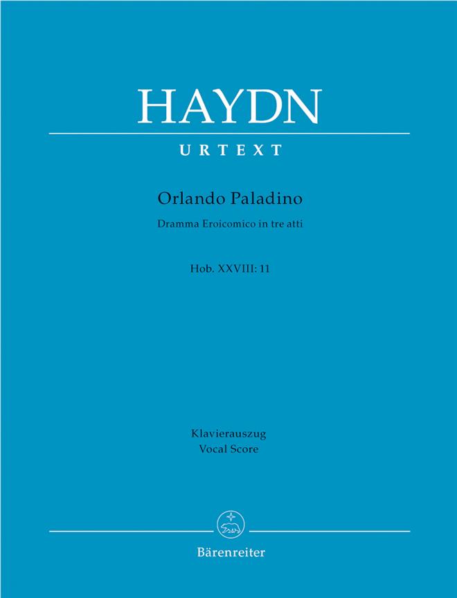 Orlando paladino Hob.XXVIII:11 : Dramma eroicomico in three acts