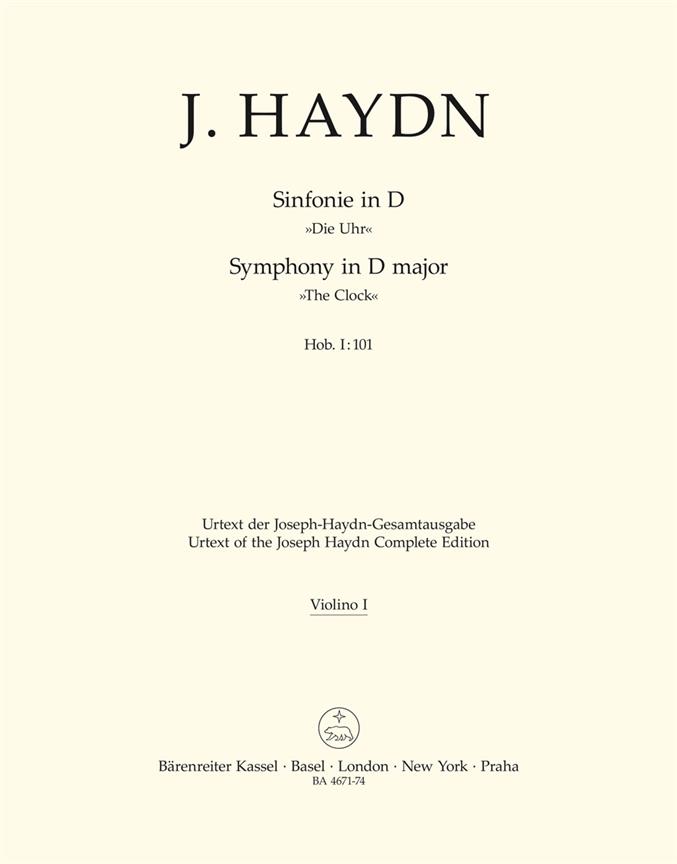 London Symphony Hob.I:101 : The Clock