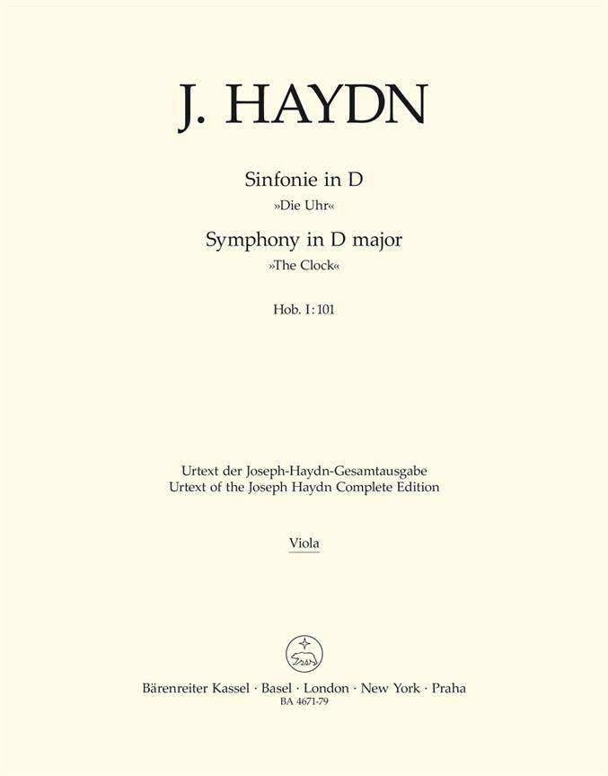 London Symphony Hob.I:101 : The Clock
