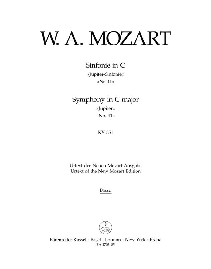Symphony : Jupiter Symphony