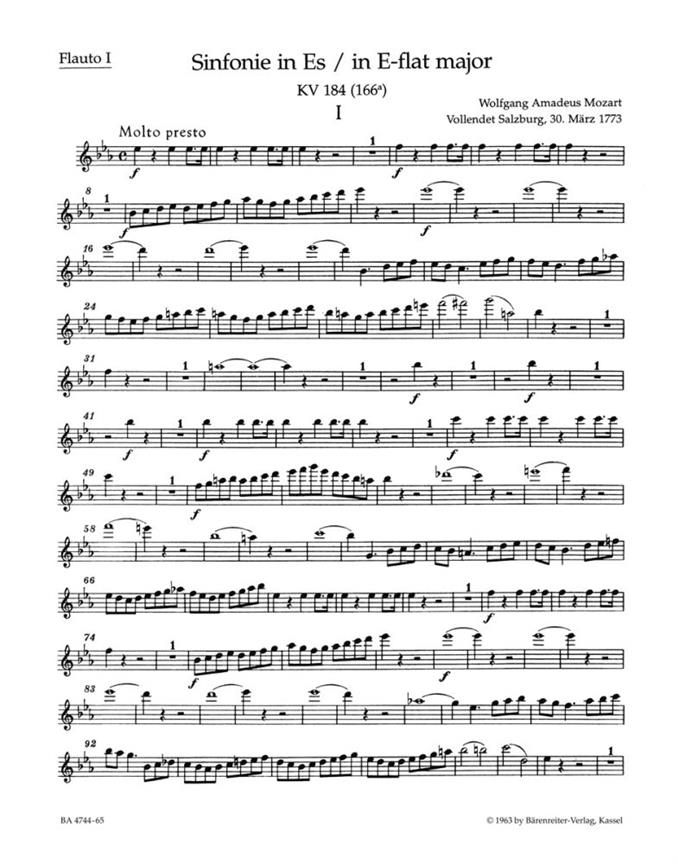 Symphony - Mozart, Wolfgang Amadeus