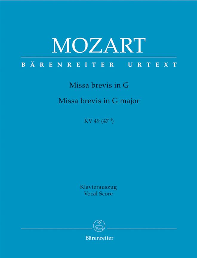Missa Brevis In G Major K.49