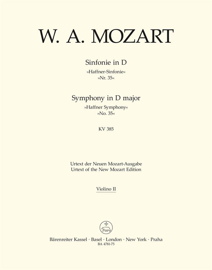 Symphony : Haffner Symphony