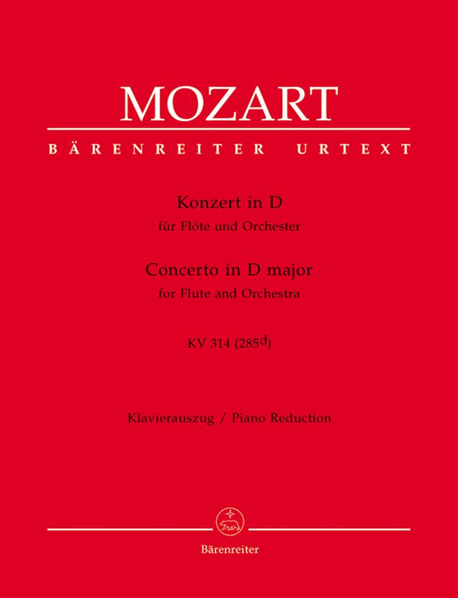 Flute Concerto In D K.314 : D major