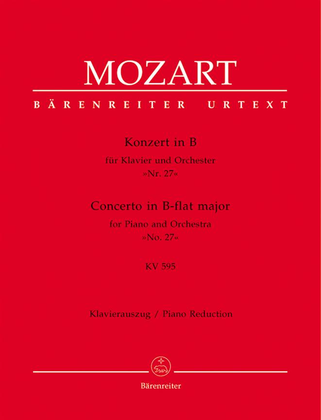 Piano Concerto No. 27 in B-flat major K. 595