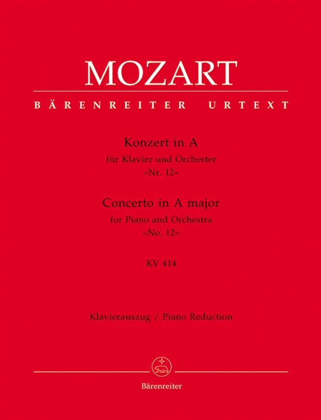 Piano Concerto No. 12 in A Major K.414