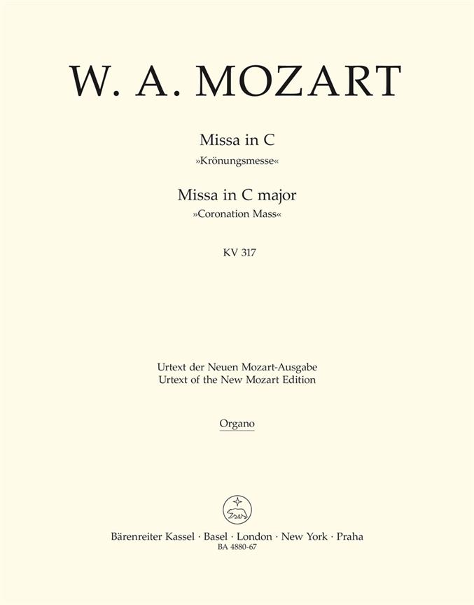 Missa in C major KV 317 "Coronation Mass"