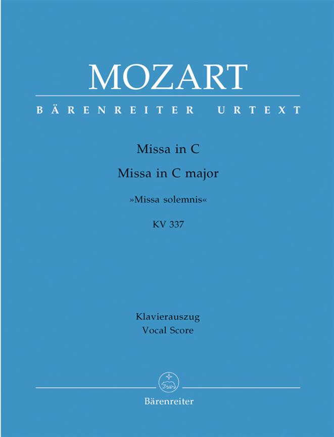 Missa in C major K.337 : Missa solemnis
