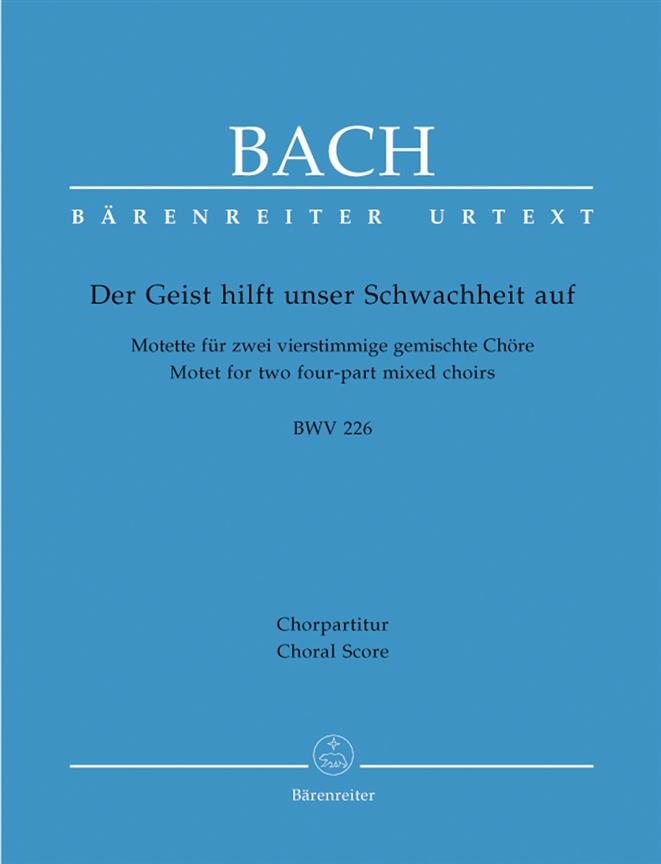 Der Geist hilft unser Schwachheit auf BWV 226