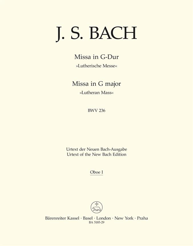 Missa in G (ob1)