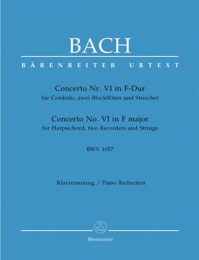 Concerto For Harpsichord No.6 In F Major