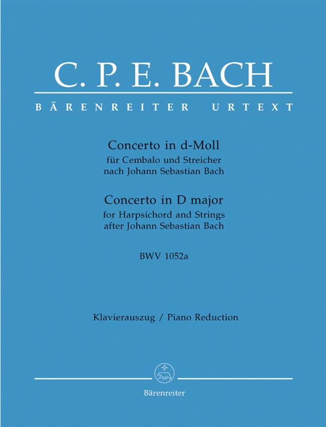 Harpsichord Concerto D Minor Bwv 1052A