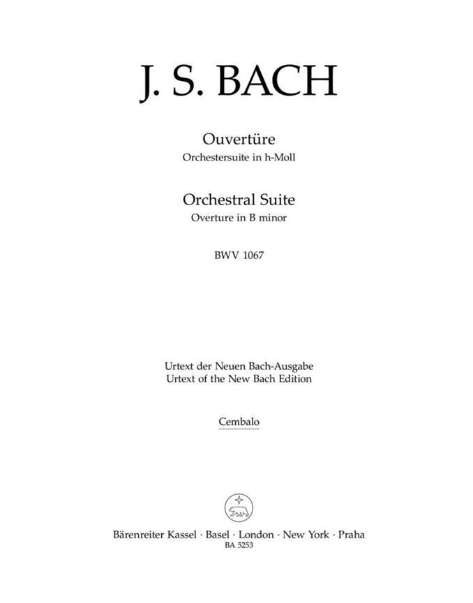 Orchestral Suite (Overture) - Bach, Johann Sebastian