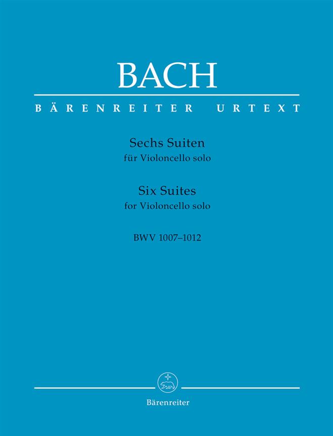 Six Suites For Violoncello Solo : Bwv 1007-1012