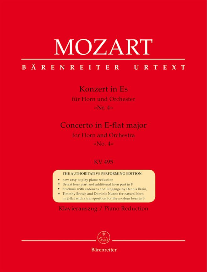 Horn Concerto in E-flat major No. 4 : KV 495