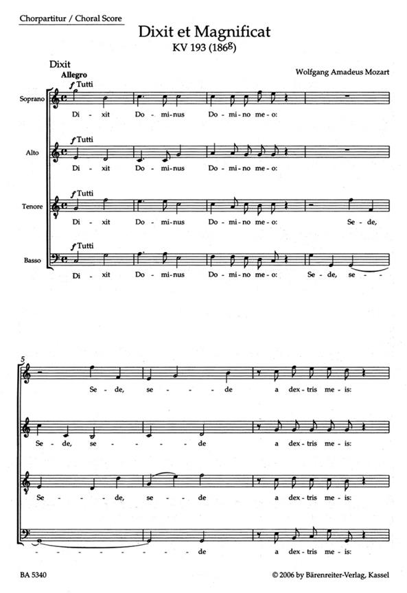 Dixit et Magnificat